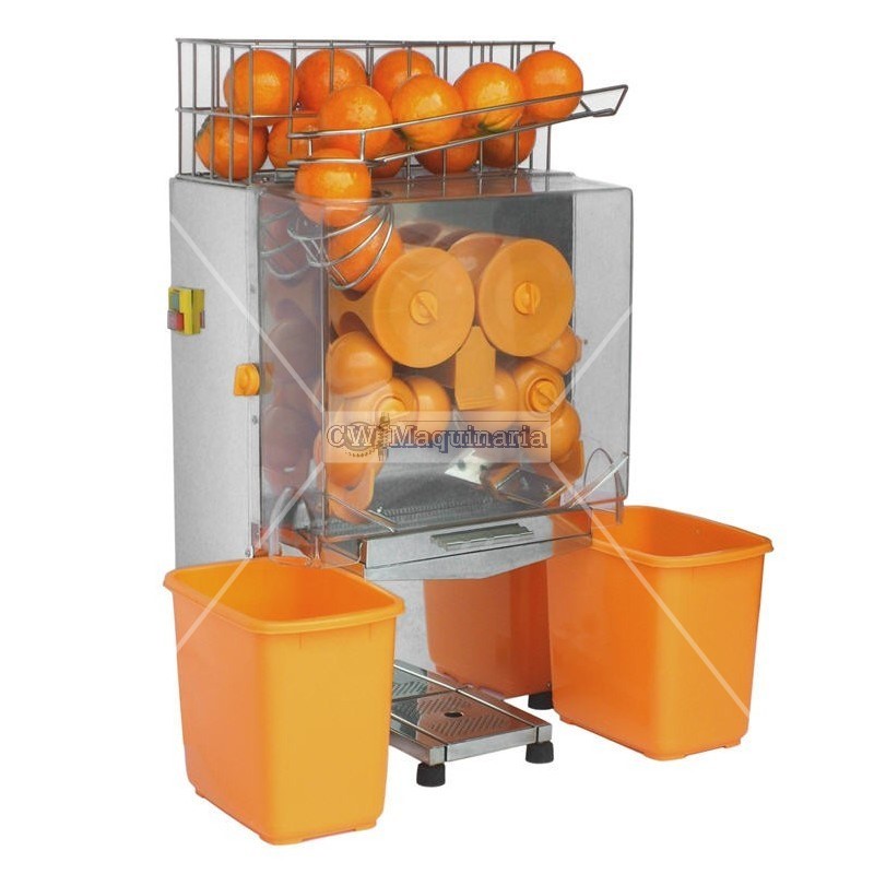 Exprimidora Automática de Naranjas de hasta 20 Naranjas por minuto
