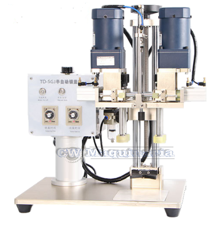 Taponeadora Semiautomática de 4 Discos