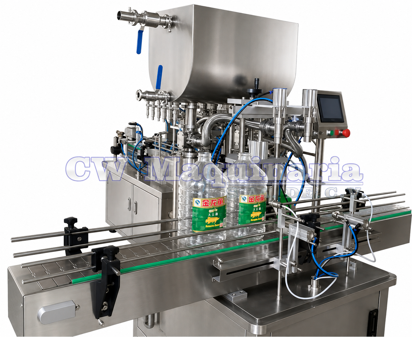LLENADORA AUTOMATICA DE 2 BOQUILLAS