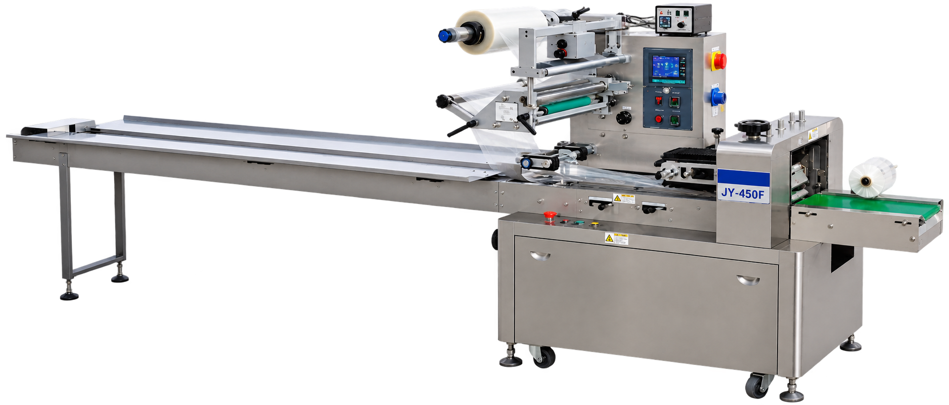 Embolsadora Horizontal de Acero Inoxidable Modelo CW-450F